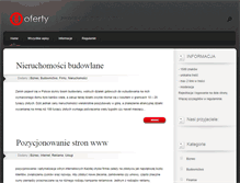 Tablet Screenshot of oferty.ofertomat.pl